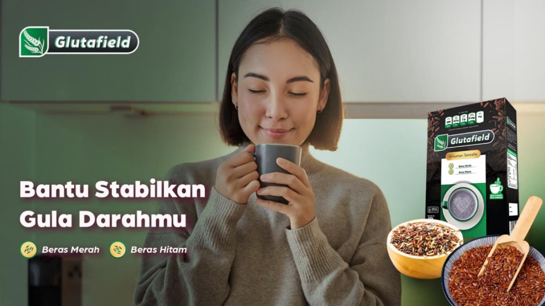 Glutafield, Minuman Sehat yang Bantu Stabilkan Gula Darah Tubuh