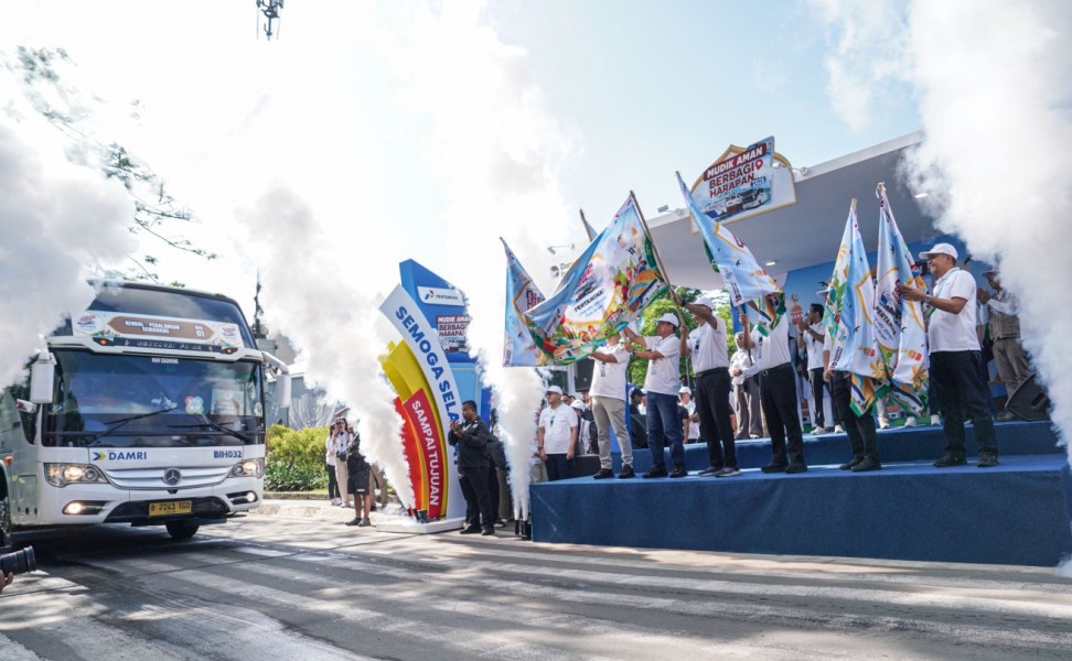 Program Mudik Gratis MyPertamina Untuk Mitra Ojol Bawa Kenyamanan Pulang Kampung Saat Lebaran