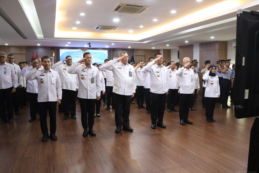Halal Bihalal Virtual Kementerian Hukum dan HAM, Momen Perkuat Integritas dan Komitmen Pelayanan Publik
