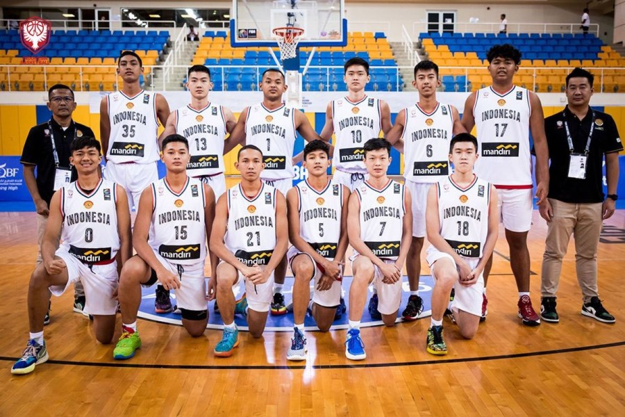 Timnas Basket U16 Indonesia Tetap Optimis Hadapi Chinese Taipei