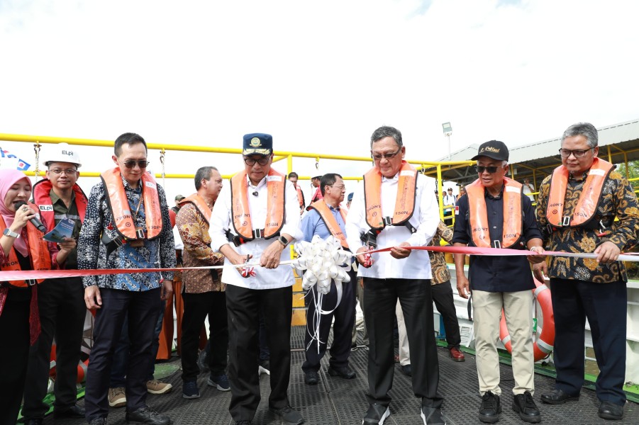 Menteri ESDM Meresmikan Kapal Dual Fuel Pertamina Hulu Mahakam, Inovasi Energi Baru