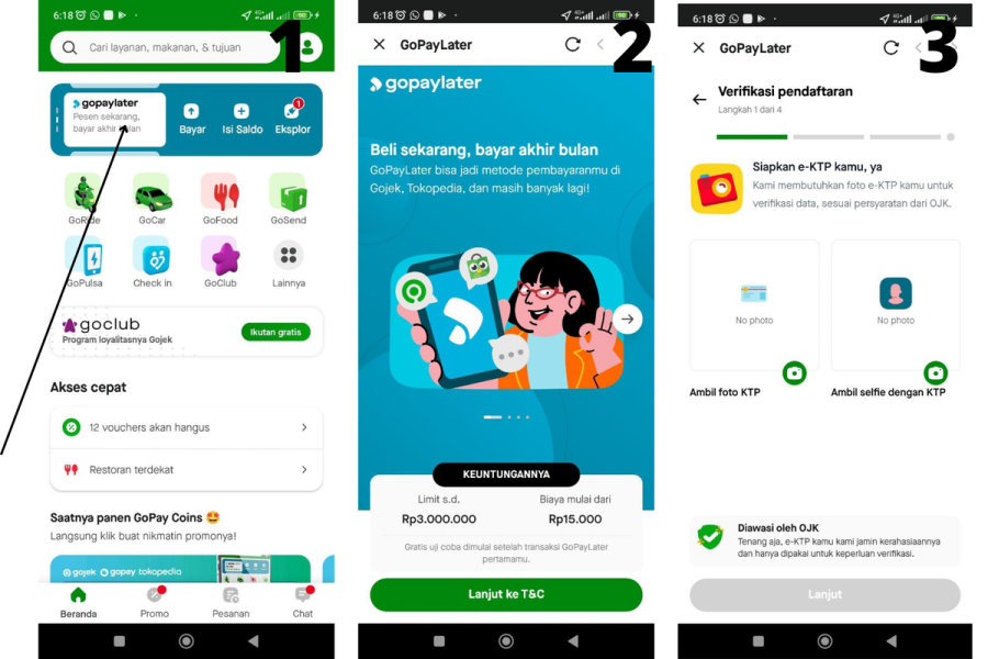 Panduan Cara Aktivasi GoPaylater Cicil dan Syaratnya