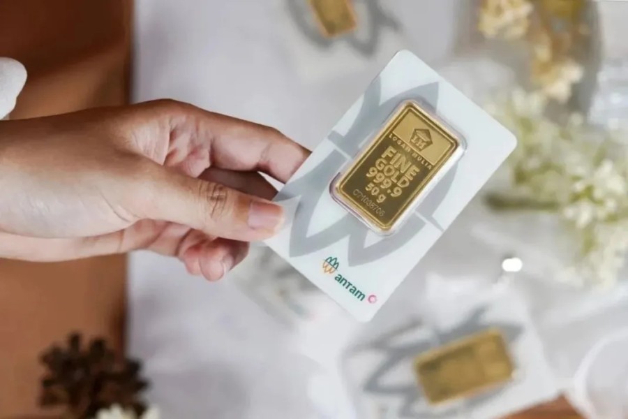 Harga Emas Antam Naik Jadi Rp1,9 Juta per Gram