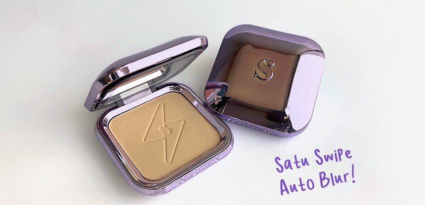Somethinc Powder Foundation: Sekali Sapuan, Kulit Flawless
