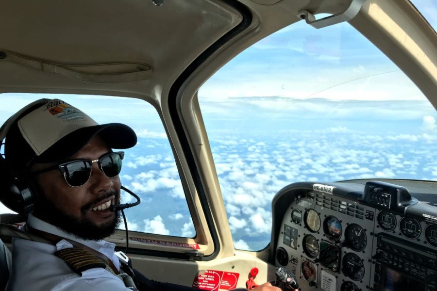 Pilot Asal Intan Jaya Mengudara Hingga Afrika Selatan, Open Miagoni Jadi Inspirasi Anak Muda Papua