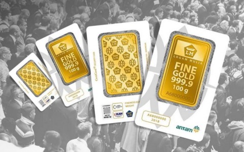 Emas Antam Naik ke Rp1,906 Juta