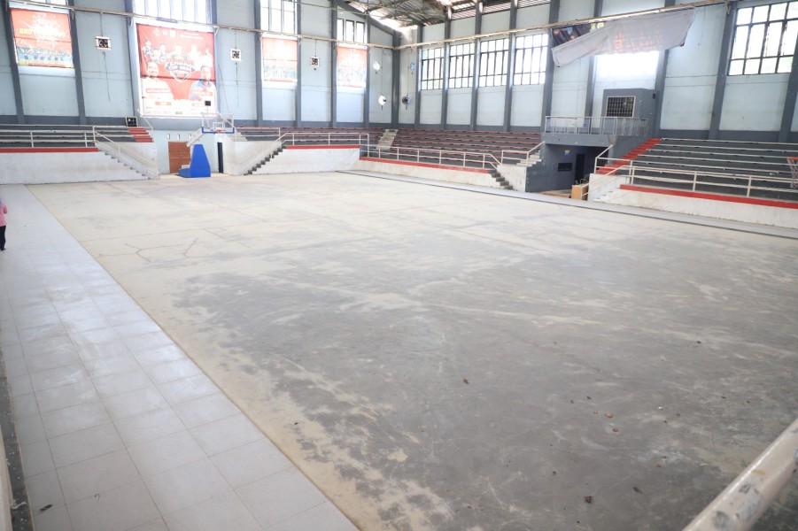 Pemkot Tangerang Renovasi Lapangan Basket GOR untuk Tingkatkan Kualitas Fasilitas Olahraga