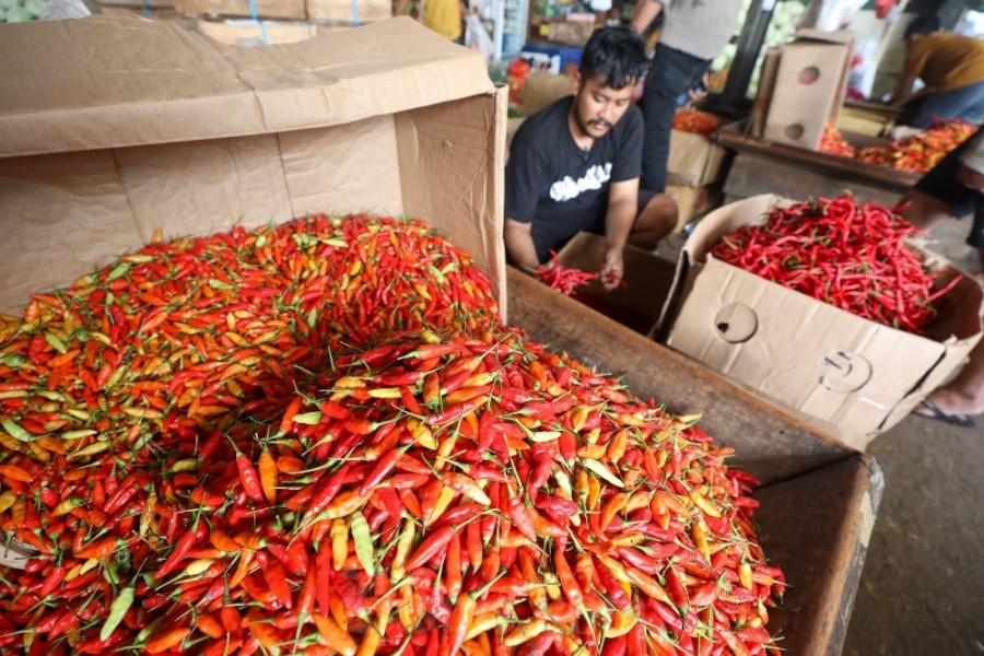 Harga Sembako Jatim Hari Ini: Cabai Rawit Naik, Cabai Merah Turun
