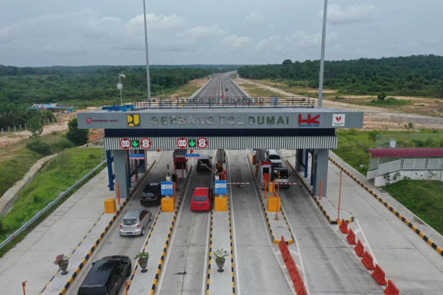 Hutama Karya Catat Lonjakan Trafik Tol Semester I 2025