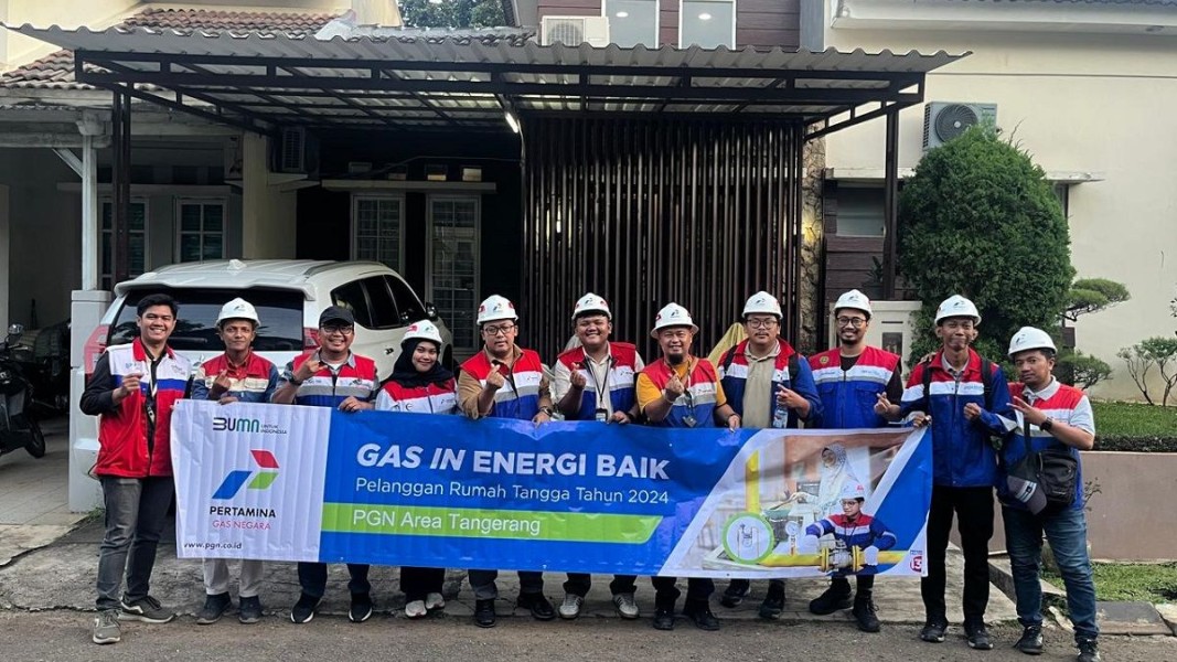 PGN Perluas Jangkauan Aliran Gas Bumi ke Cluster Althia Park Bintaro, Tingkatkan Kualitas Hidup Warga