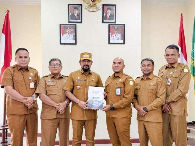 Peresmian Alat Transportasi Penyeberangan di Aceh Timur