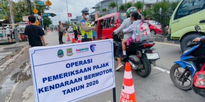 Operasi Pajak Kendaraan Bekasi Jaring Ratusan Pengendara Bermotor