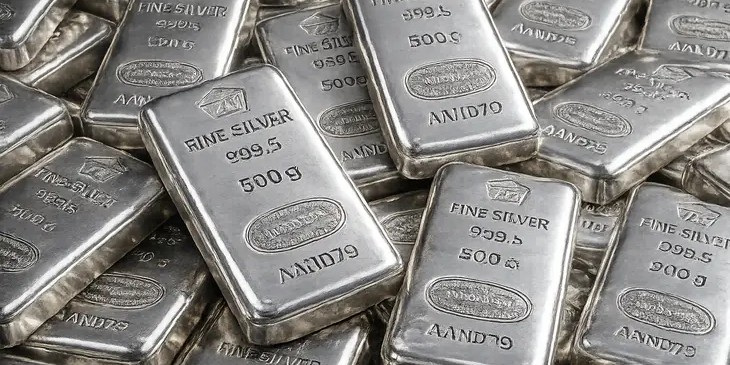 Harga Perak Antam Turun Tajam Menyentuh Rp44.100 Per Gram