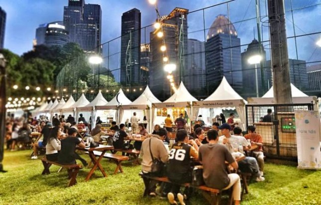 Istri Menteri UMKM Hadiri Sundown Markette, Apresiasi Inovasi Kuliner di Jakarta