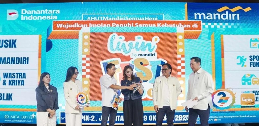 Bank Mandiri Hadirkan Livin Fest 2025 untuk UMKM Indonesia