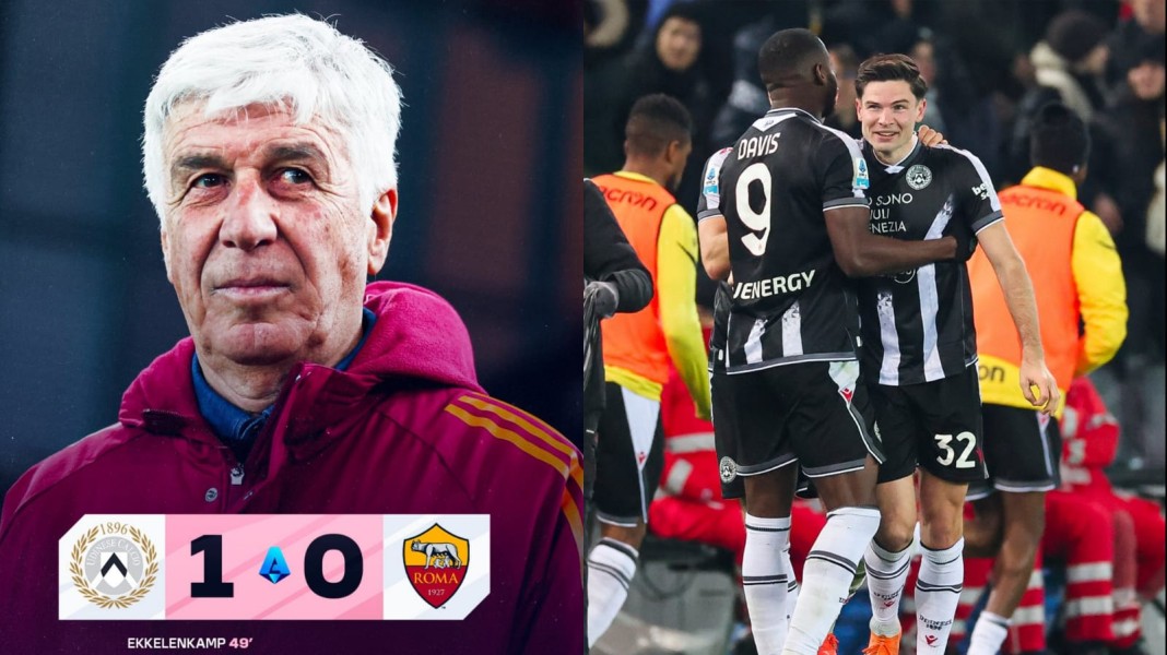 Analisis Gian Piero Gasperini Terkait Kekalahan Tipis AS Roma Dari Udinese