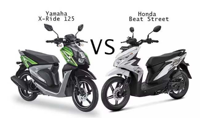 Honda Beat Street vs Yamaha X-Ride: Perbandingan Mendalam dalam Dunia Skuter Matic