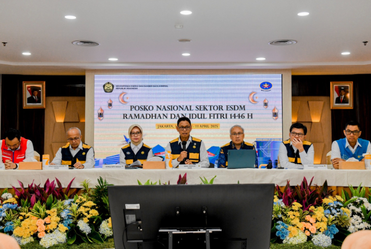 Posko Nasional ESDM Pastikan Pasokan Energi Aman Jelang Idul Fitri