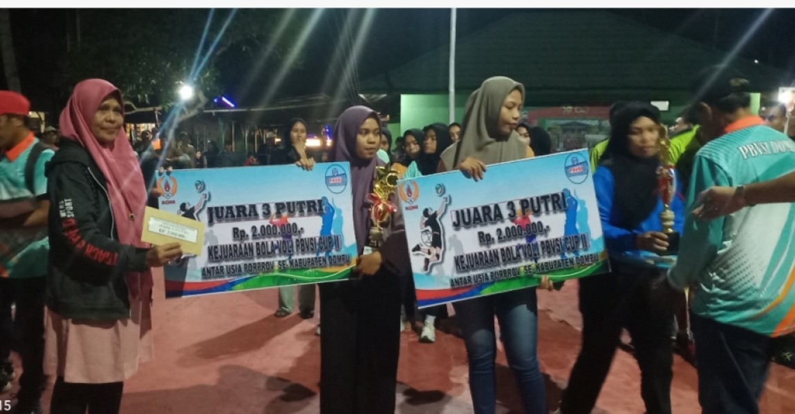 Kejuaraan Voli Antar Kecamatan Dilaksanakan di Kabupaten Dompu: Upaya Jaring Bibit Atlet Unggul