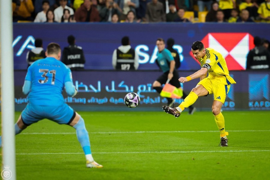 Ronaldo Bersinar, Al Nassr Berbagi Poin dengan Al Shabab di Liga Arab Saudi