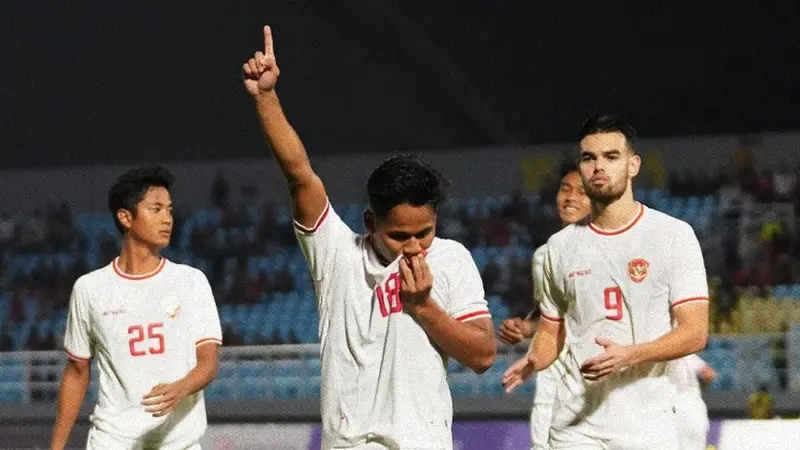 Tiga Pemain Garuda Muda Tampil Menonjol