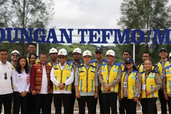 PT PP Percepat Proyek Strategis Bendungan Manikin untuk Dukung Ketahanan Pangan Nasional