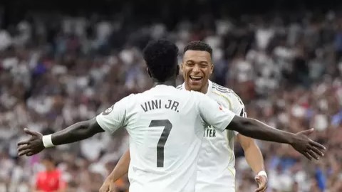 Mbappe Tegaskan Hubungan Harmonis Bersama Vinicius Junior