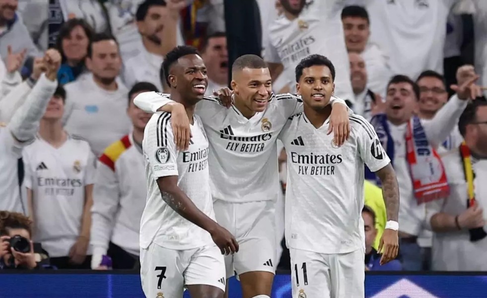 Duet Vinicius dan Mbappe Bawa Real Madrid Kembali Berjaya di Liga Spanyol