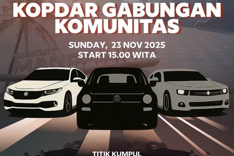 Kopdar Gab FANTASTIK 2025 Satukan Komunitas Otomotif Lombok
