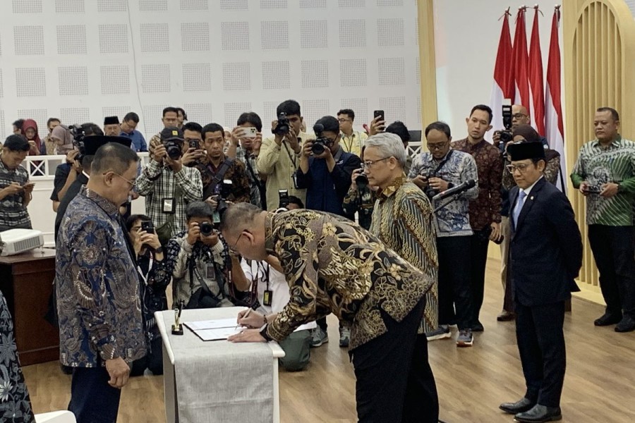 Cak Imin Lantik Pimpinan Baru BPJS Kesehatan dan Ketenagakerjaan