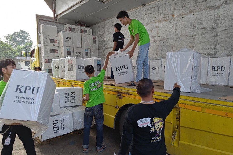 KPU Kabupaten Serang Mulai Distribusikan Logistik Pemungutan Suara Ulang ke Lima Kecamatan
