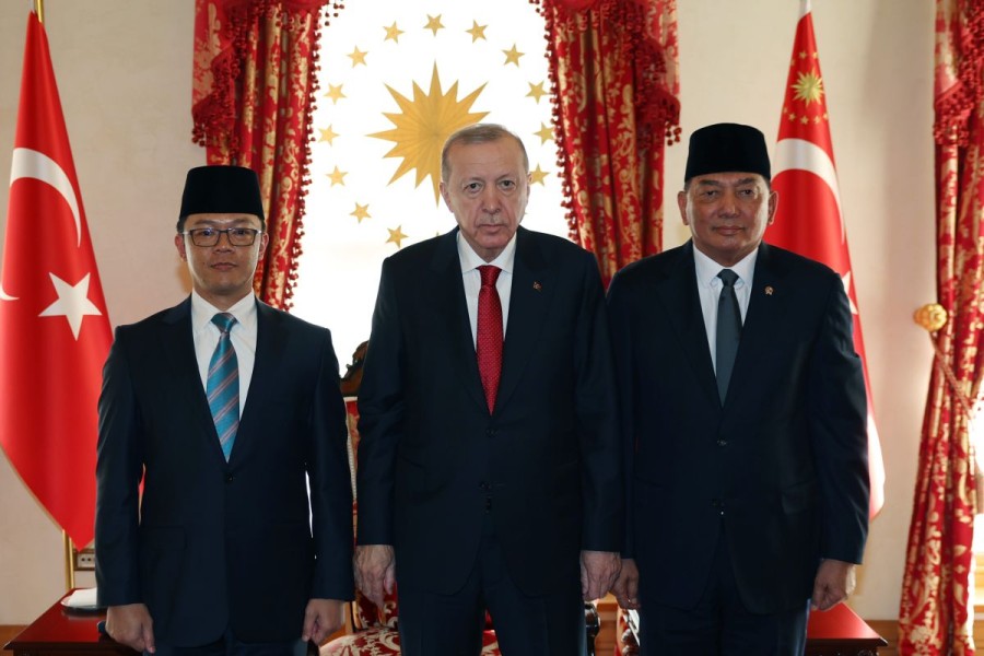 Pertemuan Menhan Sjafrie dan Erdogan Tegaskan Penguatan Kemitraan Strategis Indonesia Turki