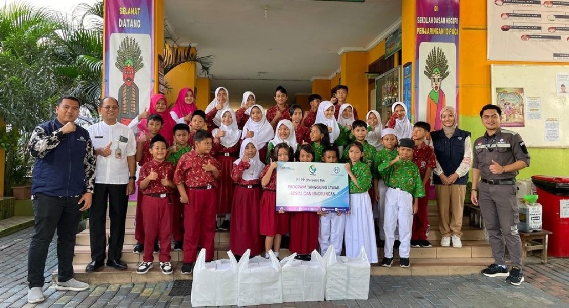 PTPP Hadirkan Bekal PPintar: Inisiatif Makan Bergizi untuk Generasi Unggul dan Selaras dengan SDGs