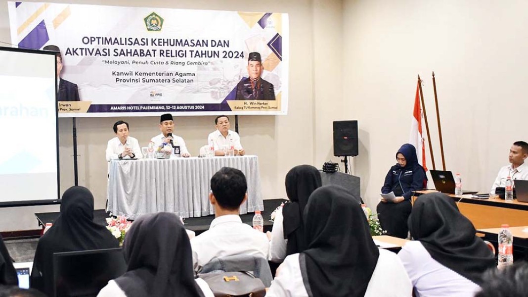 Kemenag Sumsel Inovatif, Luncurkan Layanan Kehumasan Berbasis AI dengan AIoHUMAS