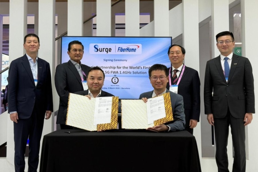 Surge (WIFI) Kolaborasi dengan FiberHome untuk Percepat Ekspansi 5G dan Internet Rakyat