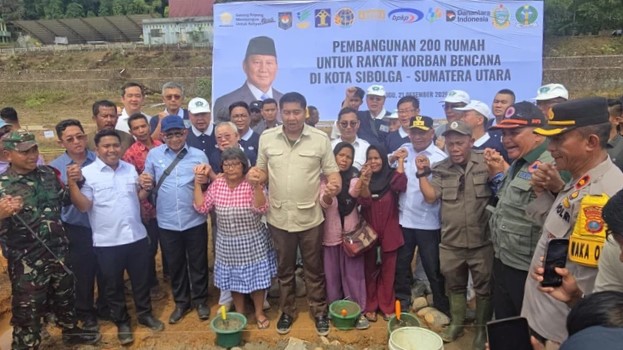 Pemerintah Mulai Bangun Hunian Tetap Korban Banjir Sumatera
