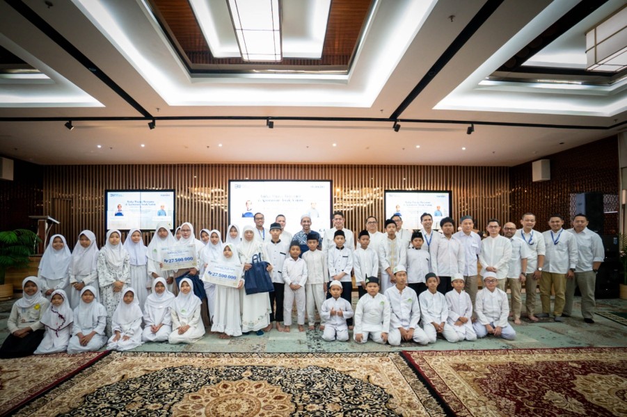 Bank Mandiri Tingkatkan Kepedulian di Ramadan 1446 H, Gelar Santunan dan Buka Puasa Bersama 350 Anak Yatim