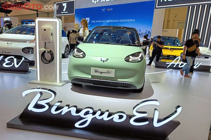 Diskon Besar, Wuling Binguo EV Turun Harga di GIIAS 2025