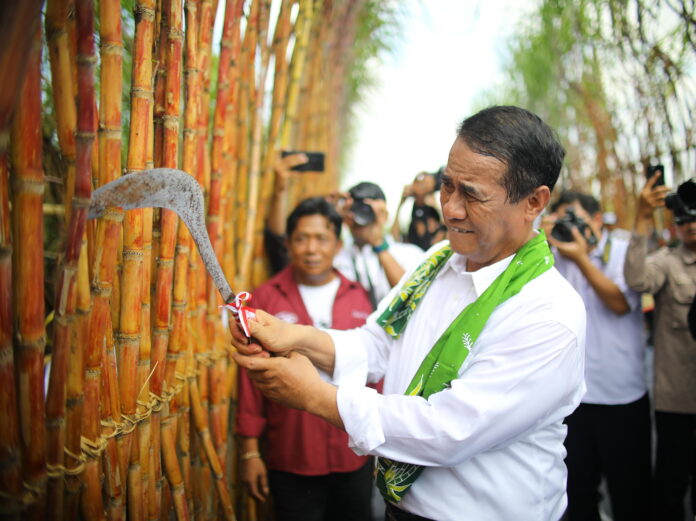Gerakkan Petani, Mentan Pacu Swasembada Gula Setahun