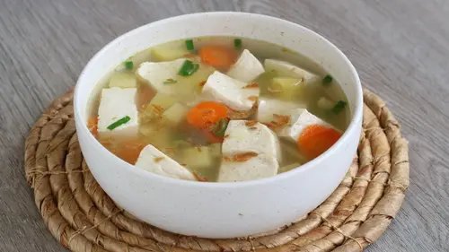 Resep Sup Tahu Sayur Rendah Kalori Mengenyangkan Cocok Diet Sehat Sehari Hari