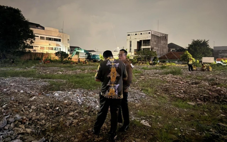 Pemerintah Mulai Bangun 324 Hunian Warga Bantaran Rel Pasar Senen