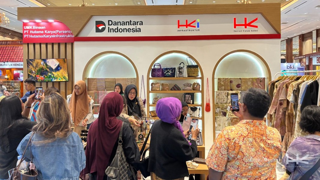 Lima UMKM Binaan Hutama Karya Group Sukses di INACRAFT 2025