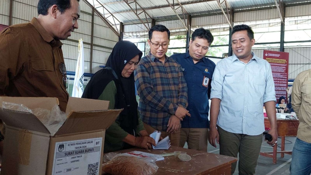 KPU Sampang Tak Memperpanjang Sewa Gudang Logistik: Persiapan Pengarsipan dan Lelang Bekas Logistik