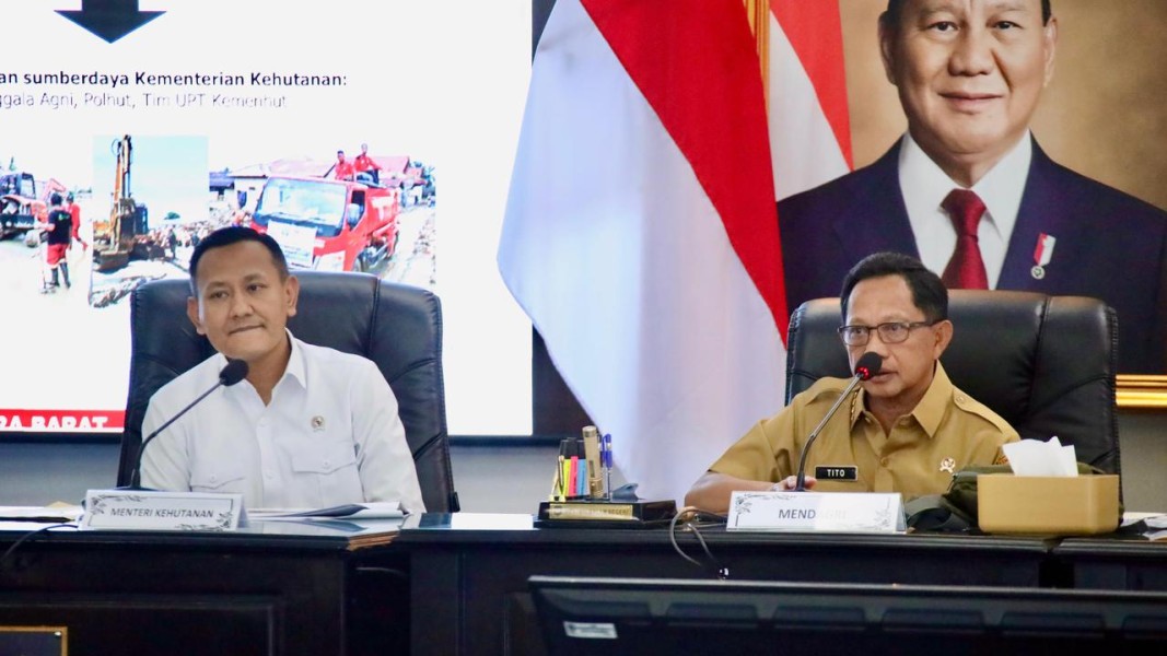 Koordinasi Percepatan Penanganan Pascabencana Sumatera Oleh Kasatgas