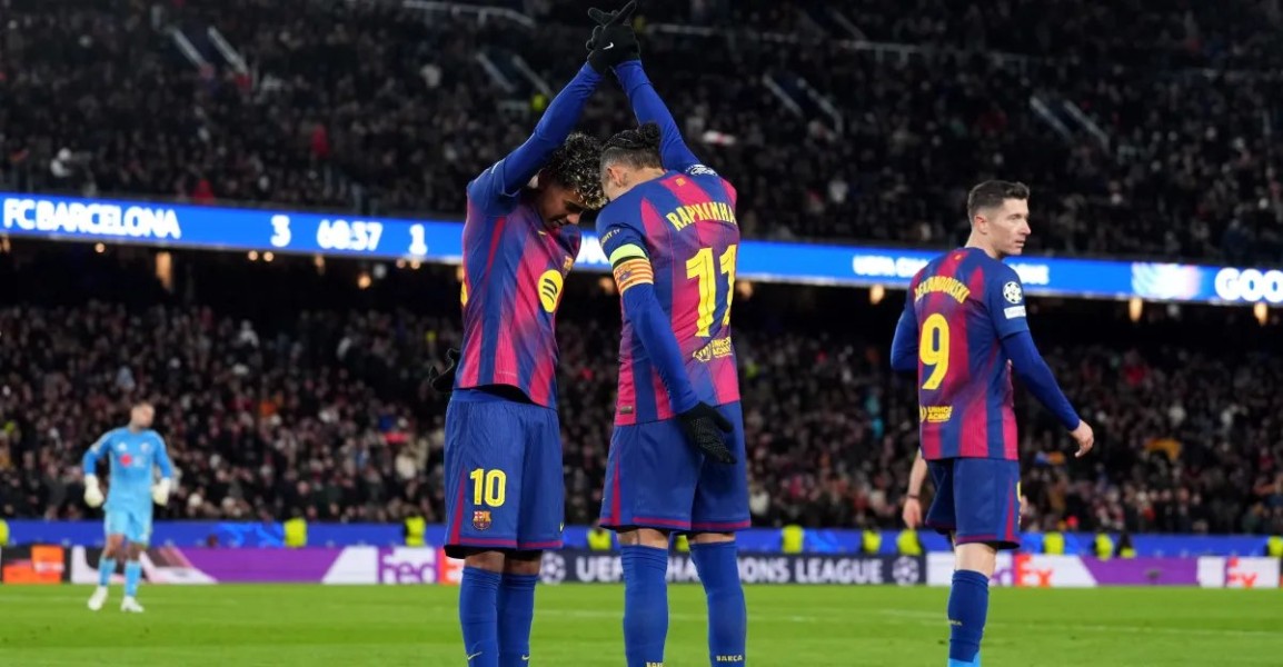 Barcelona Bangkit Dramatis Kalahkan Copenhagen 4 1 Amankan Tiket Enam Belas Besar