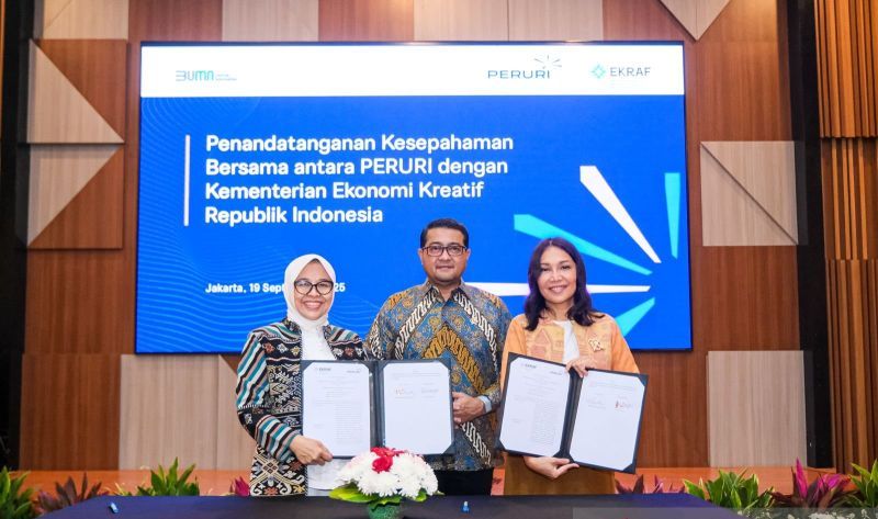 Kemenekraf dan Peruri Kolaborasi Perkuat Ekosistem Kreatif