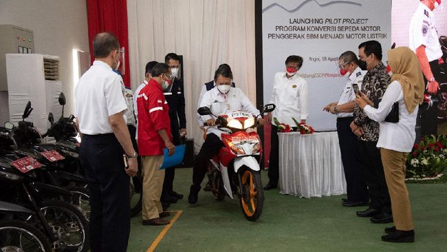 Kementerian ESDM Berhasil Mengonversi 2.250 Motor Bensin Menjadi Listrik Secara Nasional