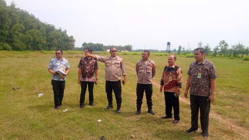 Kantor Pertanahan Kabupaten Pati Lakukan Pemeriksaan Lapang atas Permohonan POLRESTA Pati untuk RS Bhayangkara Kantor Pertanahan Kabupaten Pati Lakukan Pemeriksaan Lapang atas Permohonan POLRESTA Pati untuk RS Bhayangkara