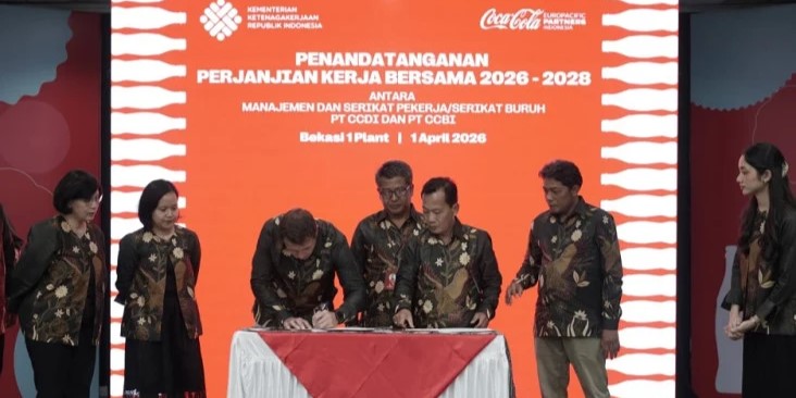 PKB CCEP Indonesia 2026-2028 Perkuat Hubungan Industrial Berkeadilan