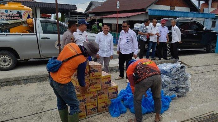 Pemerintah Kabupaten Banjar Salurkan Bantuan Logistik ke Lima Kecamatan yang Diterjang Angin Kencang